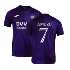 Anderlecht HomeAmuzu 7 Purple Authentic 2022-23 Jersey