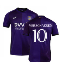 Anderlecht HomeVerschaeren 10 Purple Replica 2022-23 Jersey