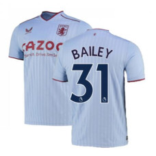 Aston Villa BAILEY 31 Away Light Blue Authentic 2022-23 Jersey