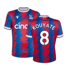 Crystal Palace Kouyate 8 Home Red And Blue Authentic 2022-23 Jersey