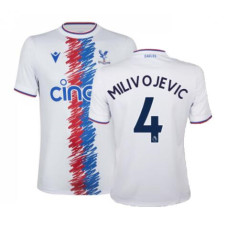 Crystal Palace Milivojevic 4 Away White Replica 2022-23 Jersey