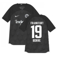 Eintracht Frankfurt Away BORRE 19 Black Authentic 2022-23 Jersey