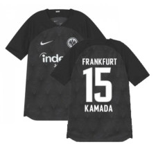 Eintracht Frankfurt Away KAMADA 15 Black Replica 2022-23 Jersey