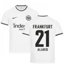 Eintracht Frankfurt Home ALARIO 21 White Authentic 2022-23 Jersey