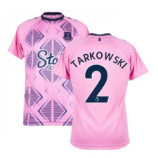 Everton Away TARKOWSKI 2 Pink Authentic 2022-23 Jersey