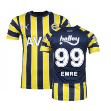 Fenerbahce Home EMRE 99 Yellow And Navy Authentic 2022-23 Jersey