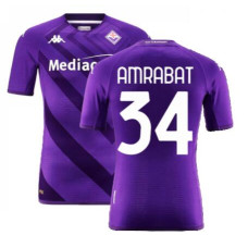 Fiorentina Home AMRABAT 34 Purple Replica 2022-23 Jersey