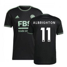 Leicester City Albrighton 11 Away Black Authentic 2022-23 Jersey