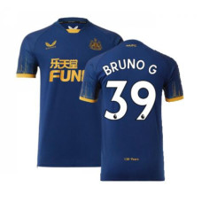 Newcastle BRUNO G 39 Away Navy Authentic 2022-23 Jersey
