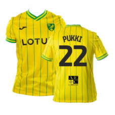 Norwich City Pukki 22 Home Yellow Replica 2022-23 Jersey