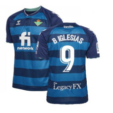 Real Betis Away B IGLESIAS 9 Navy Authentic 2022-23 Jersey