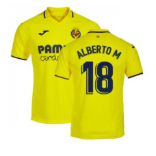 Villarreal Home Alberto M 18 Yellow Authentic 2022-23 Jersey