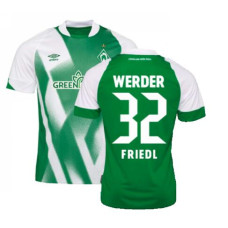 Werder Bremen Home FRIEDL 32 Green Authentic 2022-23 Jersey