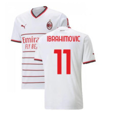 2022/23 Ac Milan Away IBRAHIMOVIC 11 White Replica Jersey
