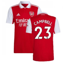 2022-23 Arsenal CAMPBELL 23 Home Red Replica Jersey