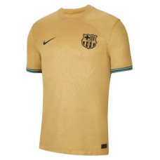 Youth 2022-23 Barcelona Yellow Away Authentic Jersey 
