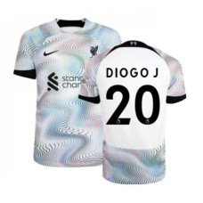 2022/23 Liverpool Away DIOGO J 20 Authentic white/black Jersey