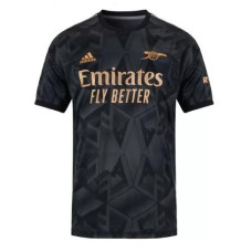 Youth CUSTOM 2022-23 Arsenal Away Black Authentic Jersey