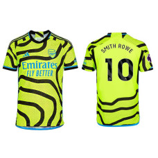 2023/24 Arsenal SMITH ROWE 10 Away Green Authentic Jersey