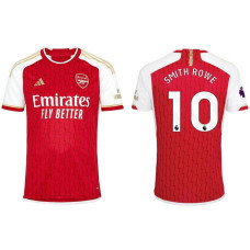 2023/24 Arsenal SMITH ROWE 10 Home Red Authentic Jersey