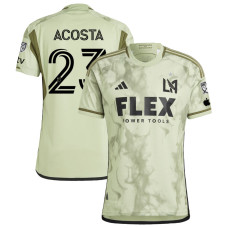 Men's LAFC Away Green Acosta,Kellyn - 23 Authentic 2023/24 Jersey