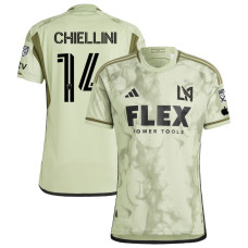 Men's LAFC Away Green Chiellini,Giorgio - 14 Authentic 2023/24 Jersey