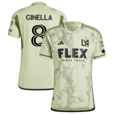 Men's LAFC Away Green Ginella,Francisco - 8 Replica 2023/24 Jersey